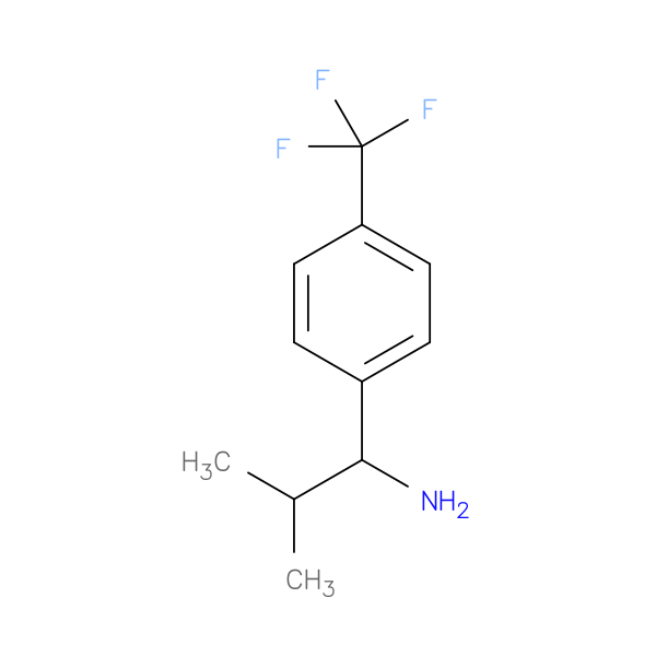 2-Methyl-1-[4-(trifluoromethyl)phenyl]propan-1-amine