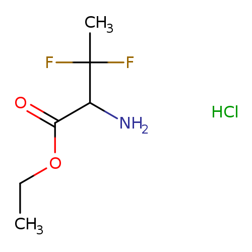 ethyl2-amino-3,3-difluorobutanoatehydrochloride