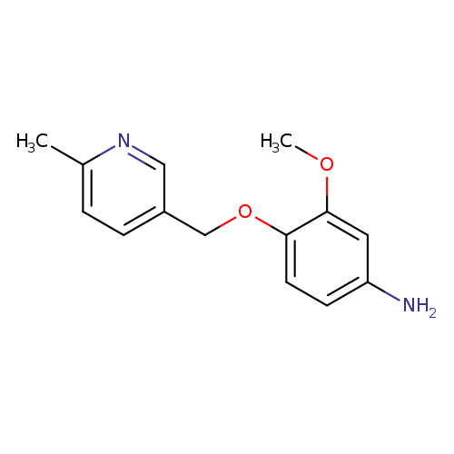3-Methoxy-4-[(6-methyl-3-pyridyl)methoxy]aniline