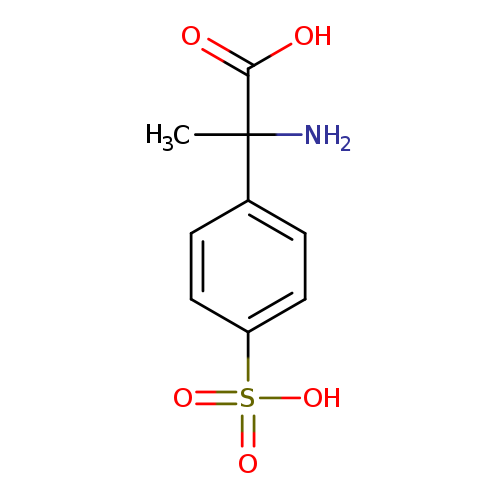 Benzeneacetic acid, α-amino-α-methyl-4-sulfo-