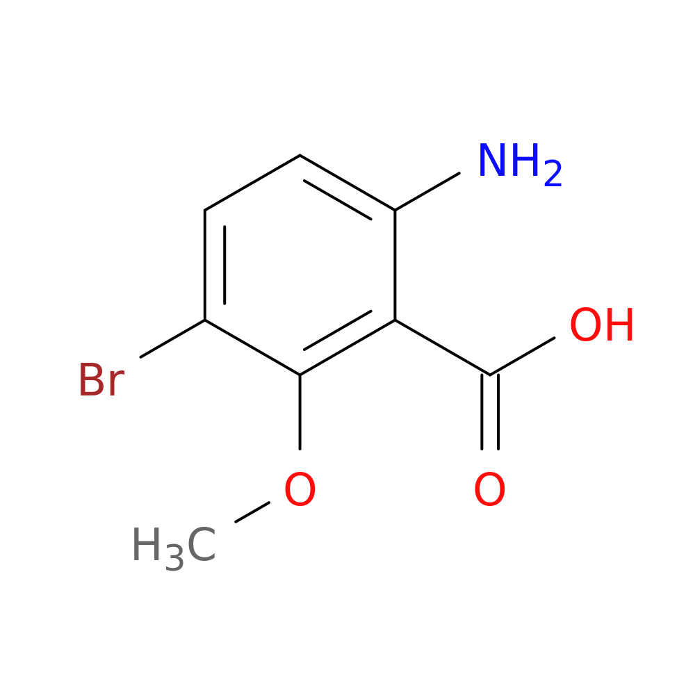 6-Amino-3-bromo-2-methoxybenzoic acid