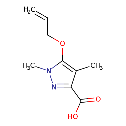 5-(Allyloxy)-1,4-dimethyl-1H-pyrazole-3-carboxylic acid