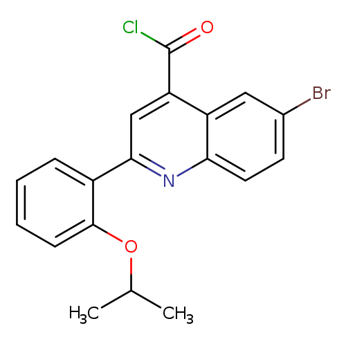 6-Bromo-2-(2-isopropoxyphenyl)quinoline-4-carbonyl chloride