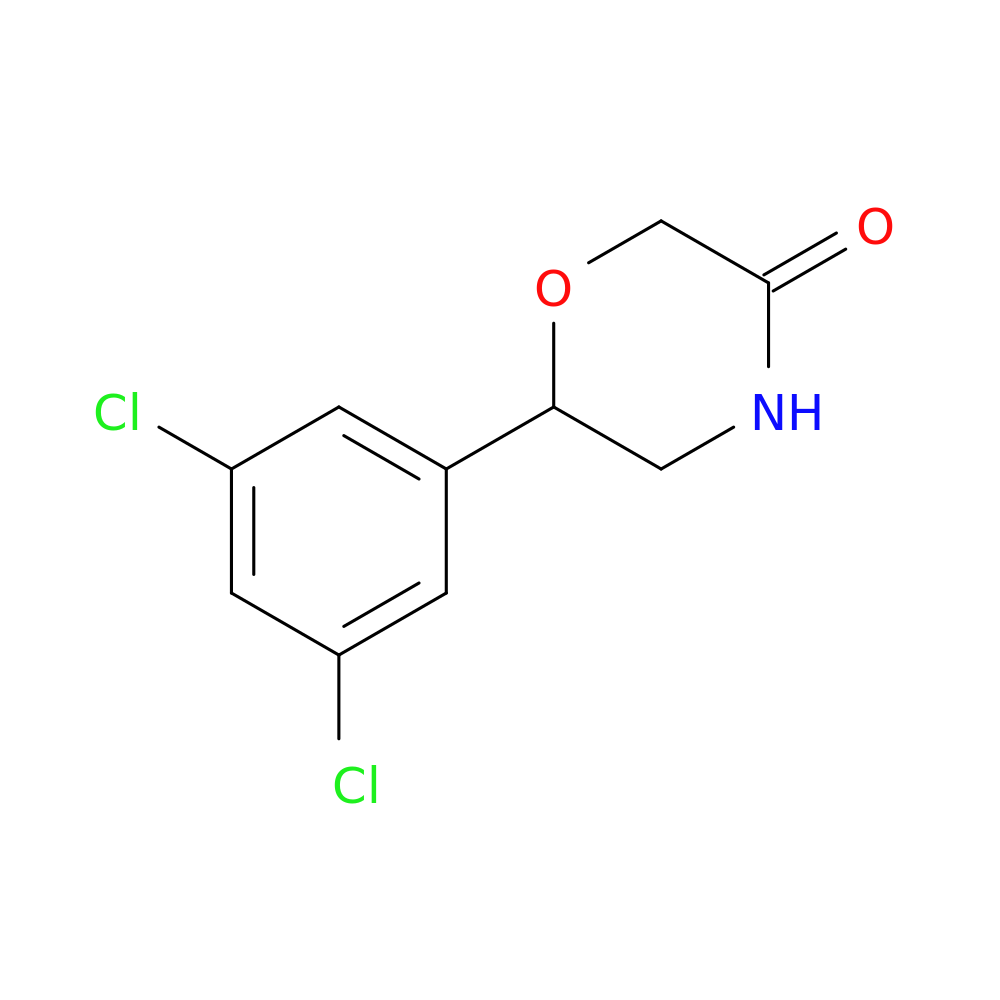 6-(3,5-dichlorophenyl)morpholin-3-one