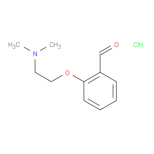 Benzaldehyde, 2-[2-(dimethylamino)ethoxy]-, hydrochloride (1:1)