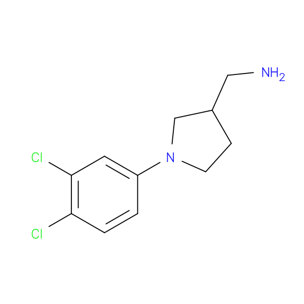 [1-(3,4-dichlorophenyl)pyrrolidin-3-yl]methanamine