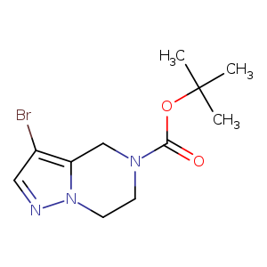 tert-Butyl 3-bromo-6,7-dihydropyrazolo[1,5-a]pyrazine-5(4H)-carboxylate