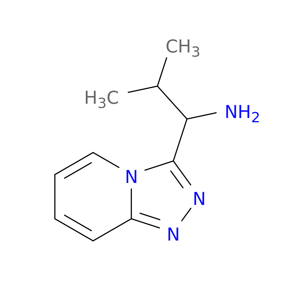 2-methyl-1-{[1,2,4]triazolo[4,3-a]pyridin-3-yl}propan-1-amine