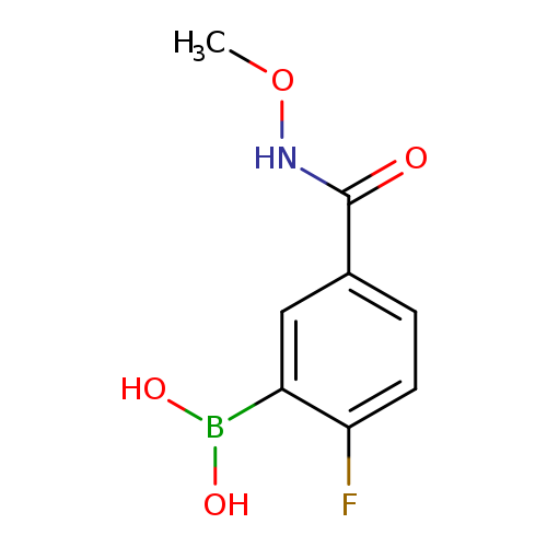 (2-Fluoro-5-(methoxycarbamoyl)phenyl)boronic acid