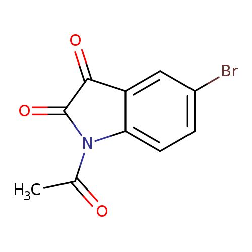 1-Acetyl-5-bromo-1h-indole-2,3-dione