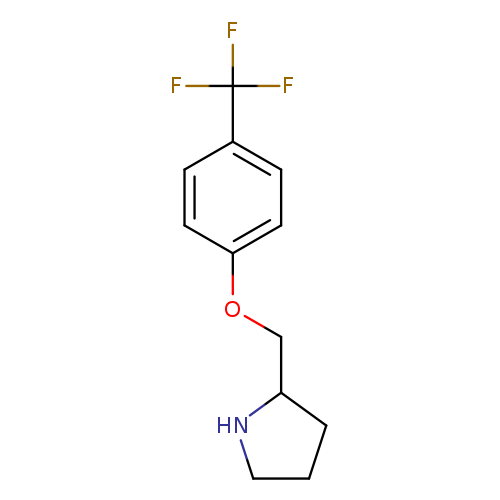2-(4-Trifluoromethylphenoxymethyl)pyrrolidine HCl