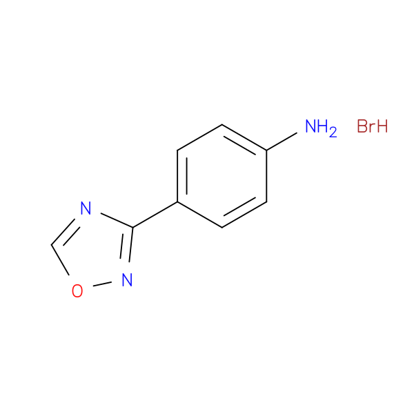 4-(1,2,4-oxadiazol-3-yl)aniline hydrobromide