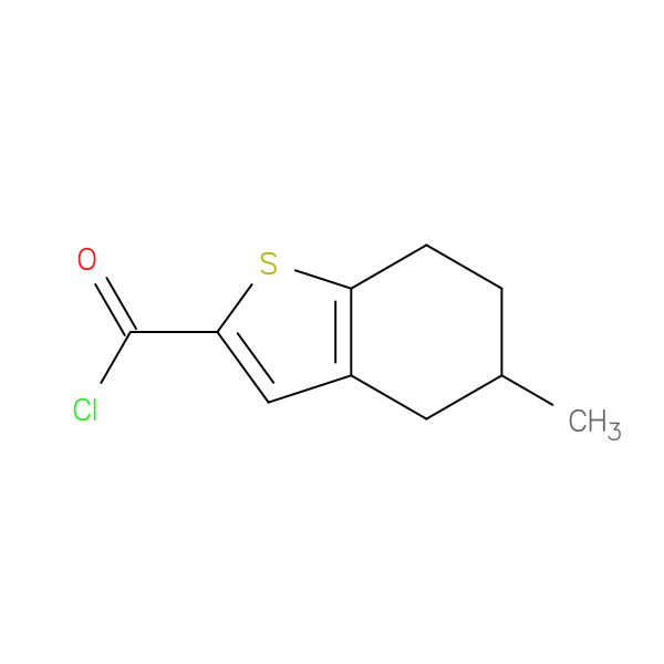 5-Methyl-4,5,6,7-tetrahydro-1-benzothiophene-2-carbonyl chloride