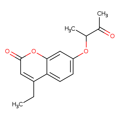 4-Ethyl-7-(1-methyl-2-oxopropoxy)-2h-chromen-2-one