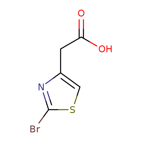 2-(2-bromo-1,3-thiazol-4-yl)acetic acid