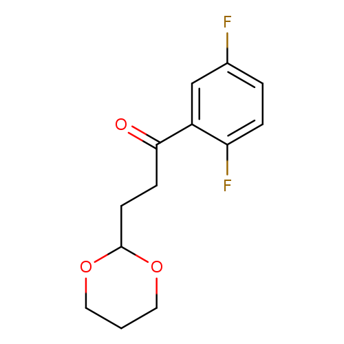 2',5'-Difluoro-3-(1,3-dioxan-2-yl)propiophenone
