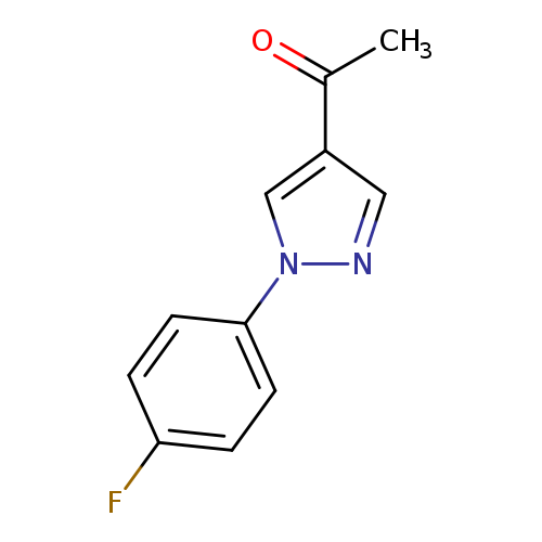 1-(1-(4-Fluorophenyl)-1H-pyrazol-4-yl)ethanone