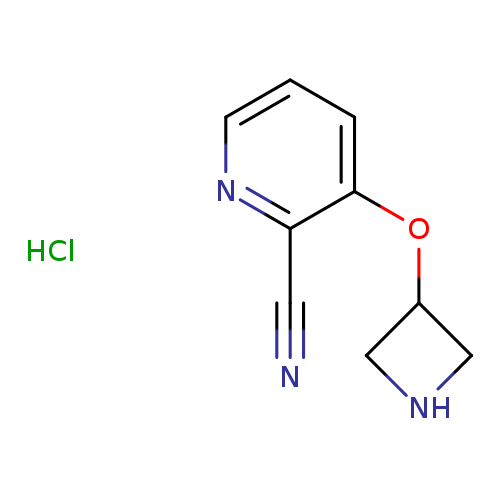3-(azetidin-3-yloxy)pyridine-2-carbonitrile hydrochloride