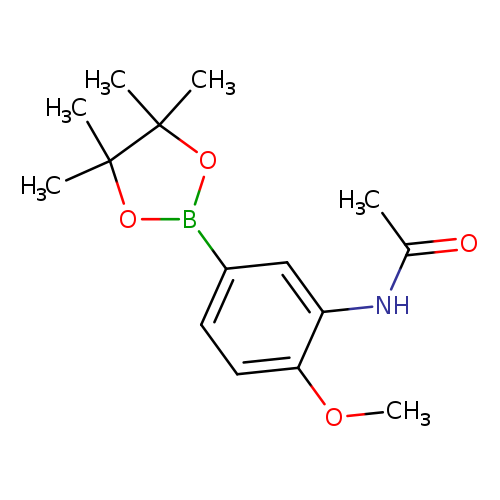 3-Acetamido-4-methoxyphenylboronic acid, pinacol ester