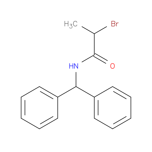 2-Bromo-n-(diphenylmethyl)propanamide