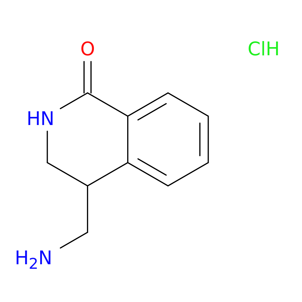 4-(aminomethyl)-1,2,3,4-tetrahydroisoquinolin-1-one hydrochloride