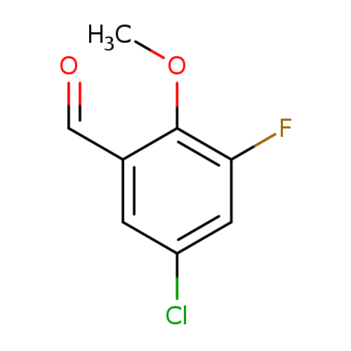 Benzaldehyde, 5-chloro-3-fluoro-2-methoxy-