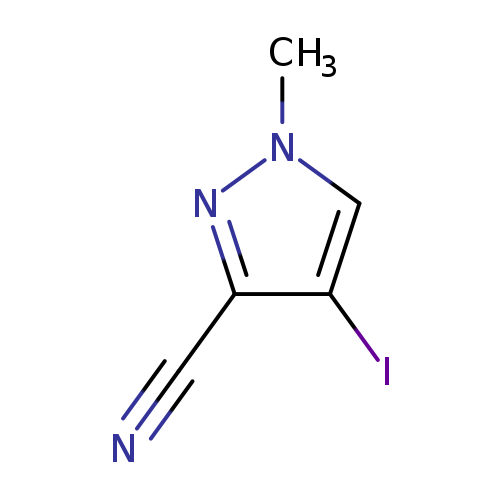 4-iodo-1-methyl-1H-pyrazole-3-carbonitrile