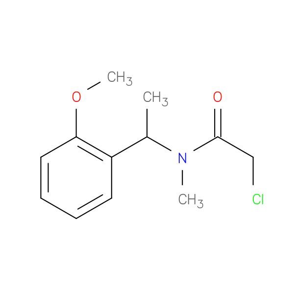 2-Chloro-N-[1-(2-methoxyphenyl)ethyl]-N-methylacetamide