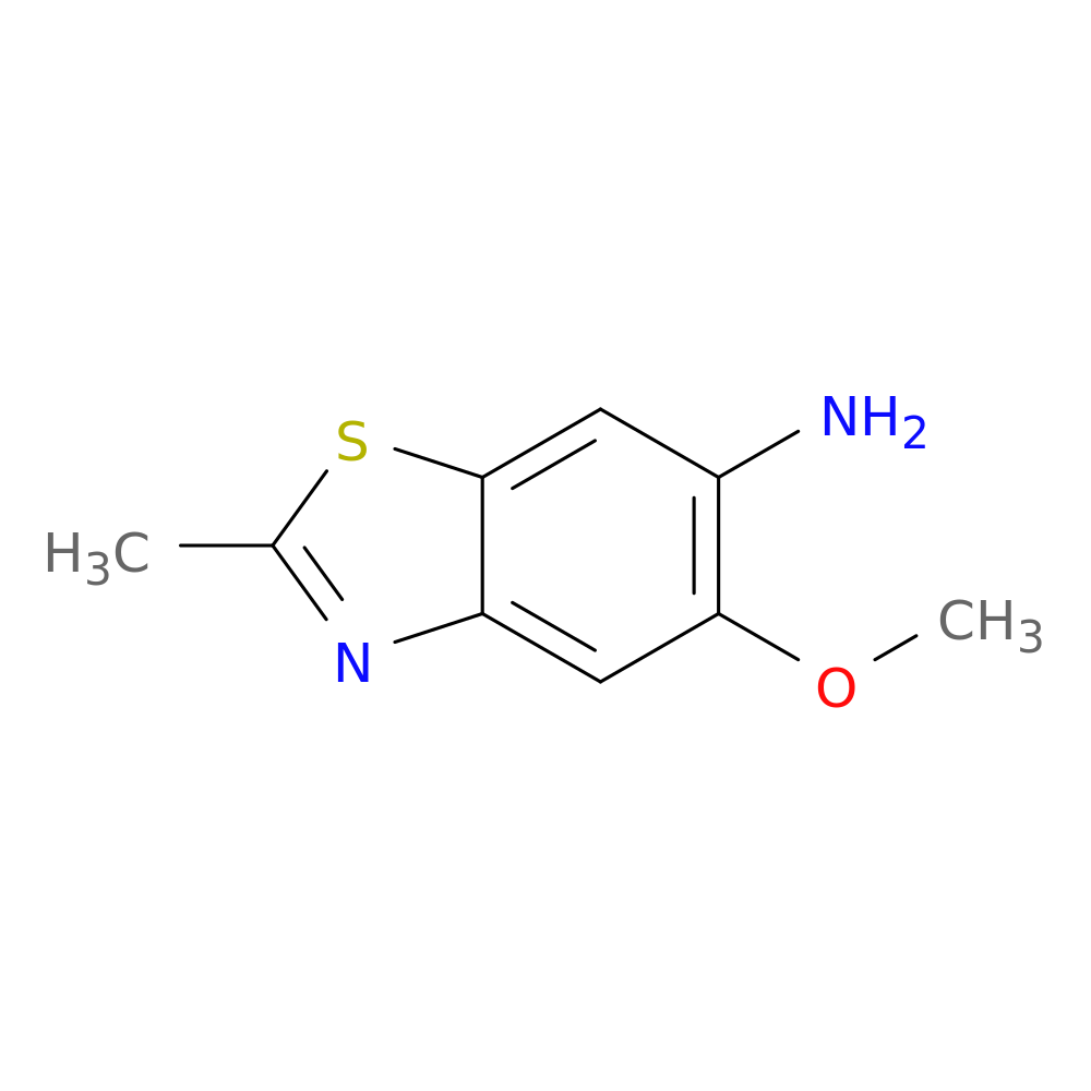 5-Methoxy-2-methylbenzo[d]thiazol-6-amine