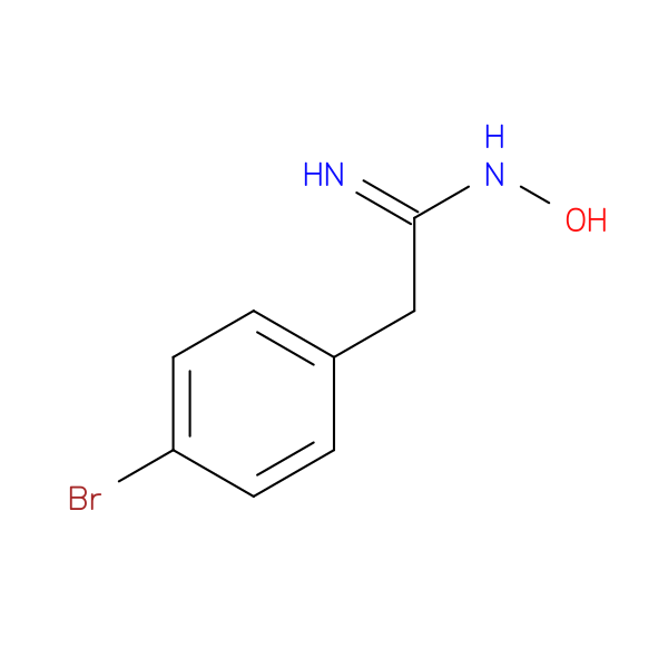 2-(4-Bromo-phenyl)-N-hydroxy-acetamidine