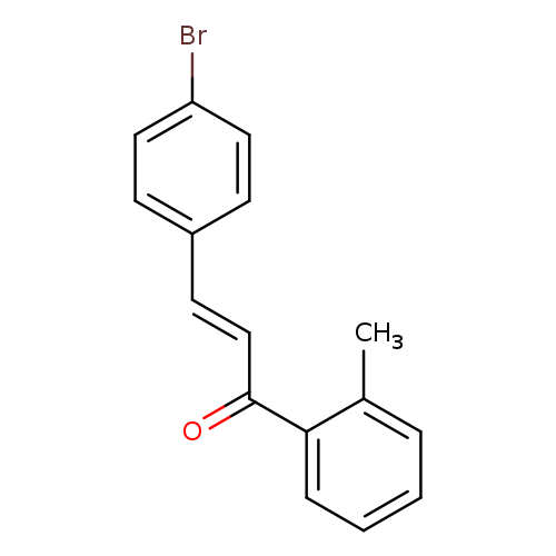 2-Propen-1-one, 3-(4-bromophenyl)-1-(2-methylphenyl)-, (2E)-