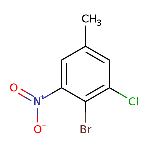 Benzene, 2-bromo-1-chloro-5-methyl-3-nitro-