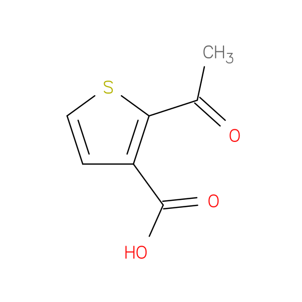 3-Thiophenecarboxylic acid, 2-acetyl-