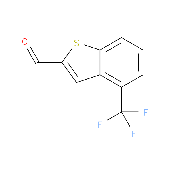 4-(Trifluoromethyl)benzothiophene-2-carbaldehyde
