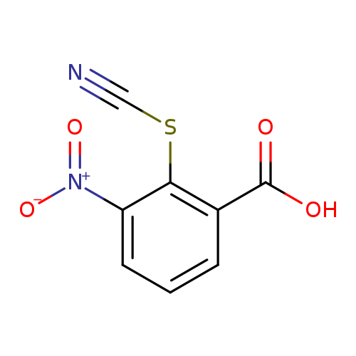 2-(cyanosulfanyl)-3-nitrobenzoic acid