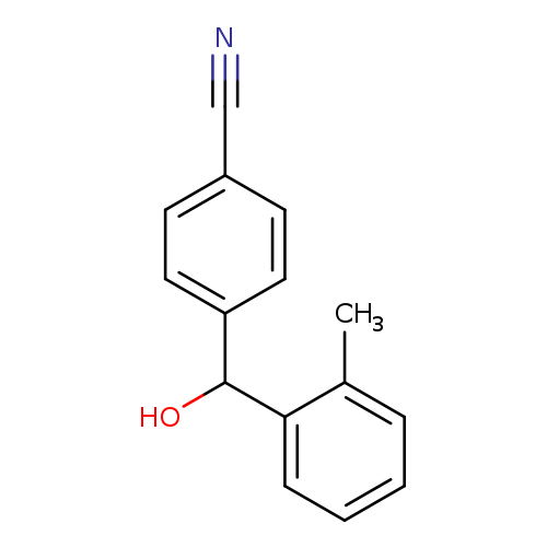 4-[Hydroxy(2-methylphenyl)methyl]benzonitrile
