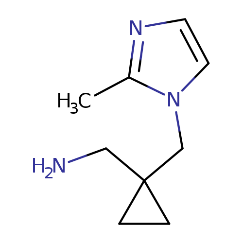 ({1-[(2-METHYL-1H-IMIDAZOL-1-YL)METHYL]CYCLOPROPYL}METHYL)AMINE