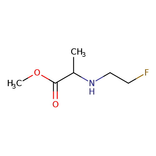 methyl 2-((2-fluoroethyl)amino)propanoate