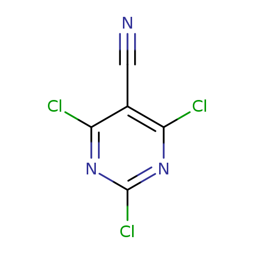 5-Pyrimidinecarbonitrile, 2,4,6-trichloro-