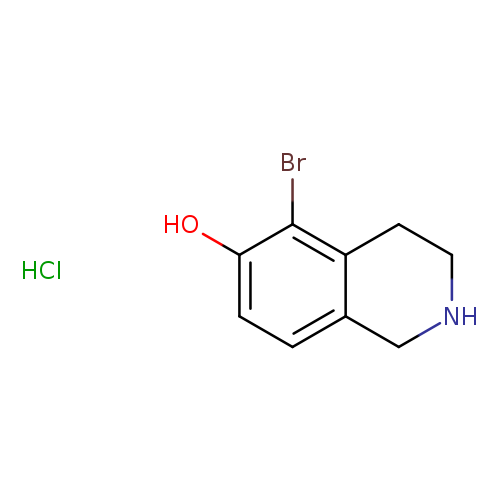 5-bromo-1,2,3,4-tetrahydroisoquinolin-6-ol hydrochloride