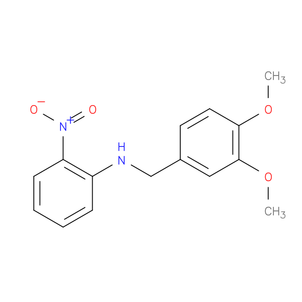 N-(3,4-Dimethoxybenzyl)-2-nitroaniline