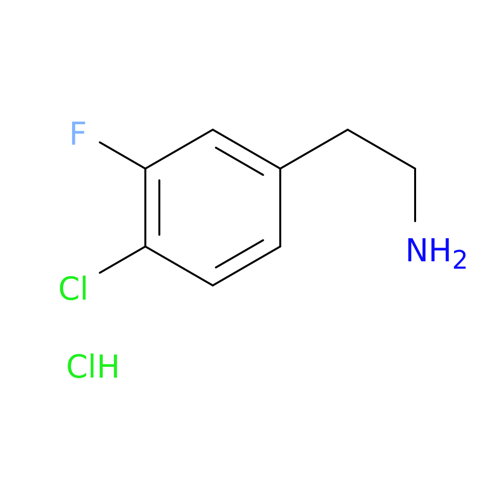 2-(4-chloro-3-fluorophenyl)ethan-1-amine hydrochloride