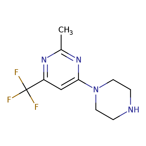2-Methyl-4-piperazin-1-yl-6-(trifluoromethyl)pyrimidine