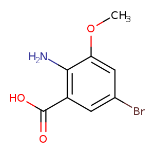 2-Amino-5-bromo-3-methoxybenzoic acid