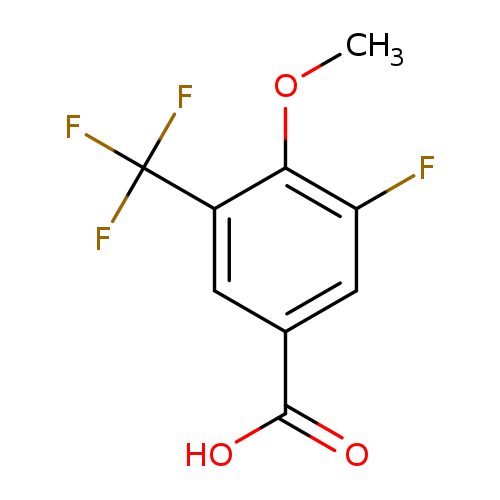 5-Fluoro-4-methoxy-3-(trifluoromethyl)benzoic acid