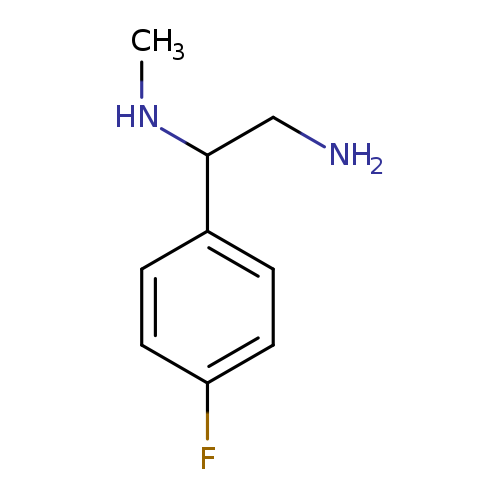 [2-amino-1-(4-fluorophenyl)ethyl](methyl)amine