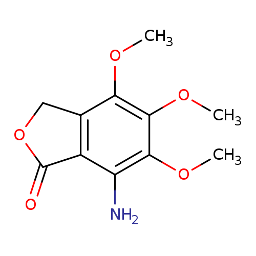 7-Amino-4,5,6-trimethoxy-2-benzofuran-1(3h)-one