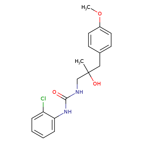 3-(2-chlorophenyl)-1-[2-hydroxy-3-(4-methoxyphenyl)-2-methylpropyl]urea