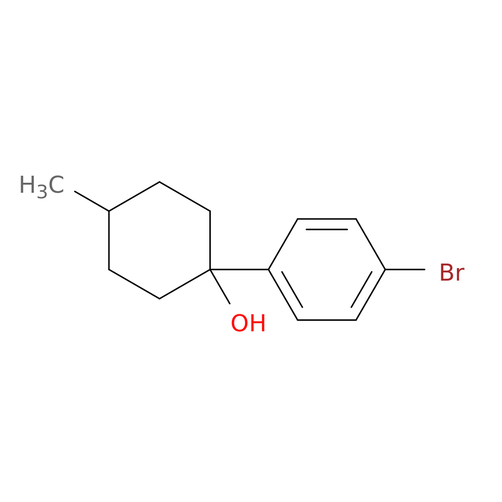 Cyclohexanol, 1-(4-bromophenyl)-4-methyl-
