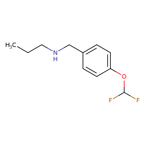 {[4-(Difluoromethoxy)phenyl]methyl}(propyl)amine